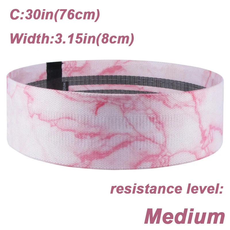 Resistance Bands Set Fitness Exercise Elastic Booty Bands Logo Training Workout Sport Yoga Strength Gym Equipment - Artigo Importado
