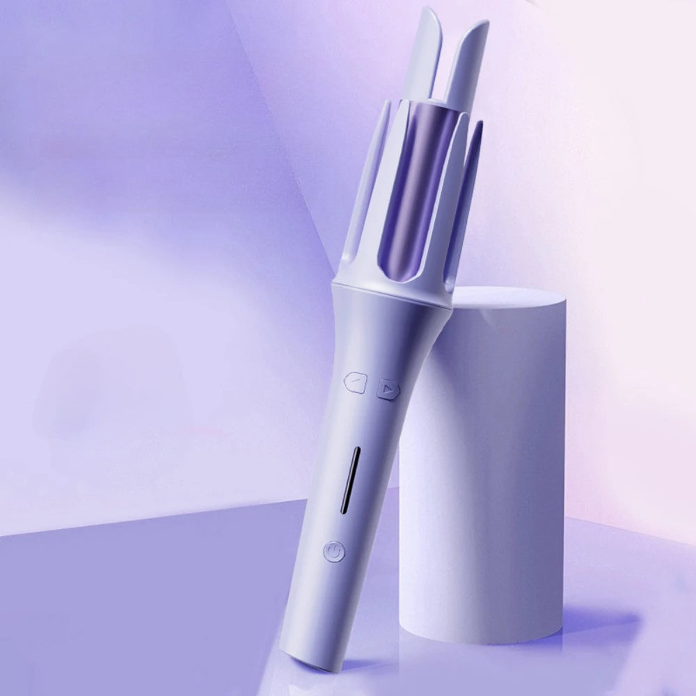 Automatic Hair Curler 32MM Auto Rotating Ceramic Hair Roller Professional Curling Iron Curling Wand Hair Waver - Artigo Importado