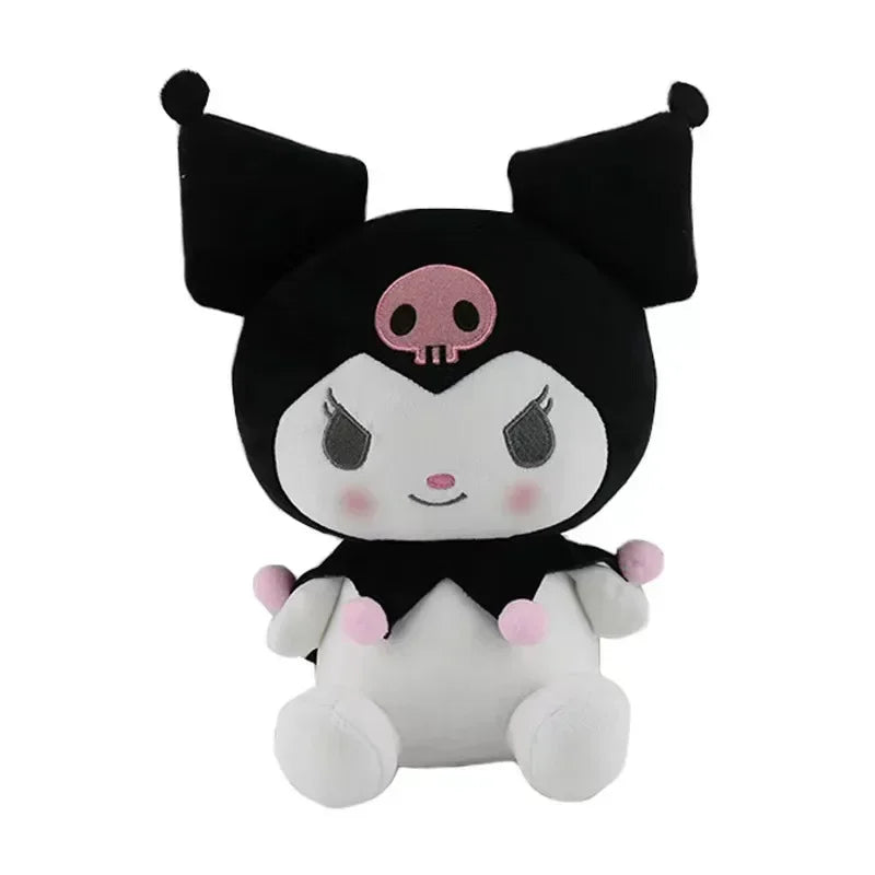 Sanrio Plush Kawaii Sanrio Kuromi My Melody Cinnamoroll Plush Toys Doll Pillow Anime Cartoon Kids Gifts Room Decoration Dolls.** - Artigo Importado