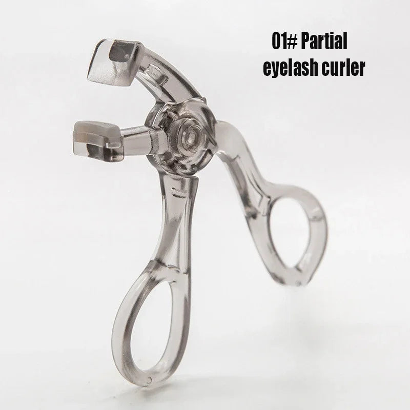 Dual-Type Eyelash Curler with Comb – Wide & Partial Clip Options, Waterproof, Long-Lasting, Natural Curl, Unisex Certified - Artigo Importado