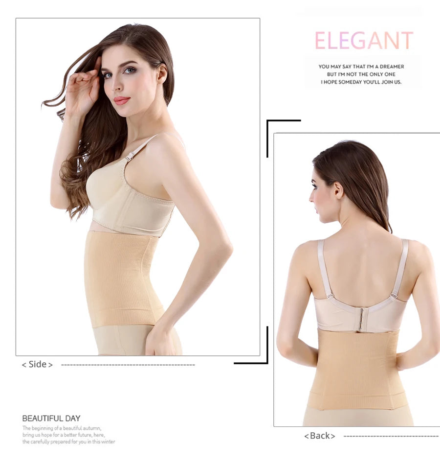 Waist Trainer Slimming Belt Women Gym Fitness Cincher Belly Control Corset Women Body Shaper Weight Loss Belly Waist Wrap - Artigo Importado