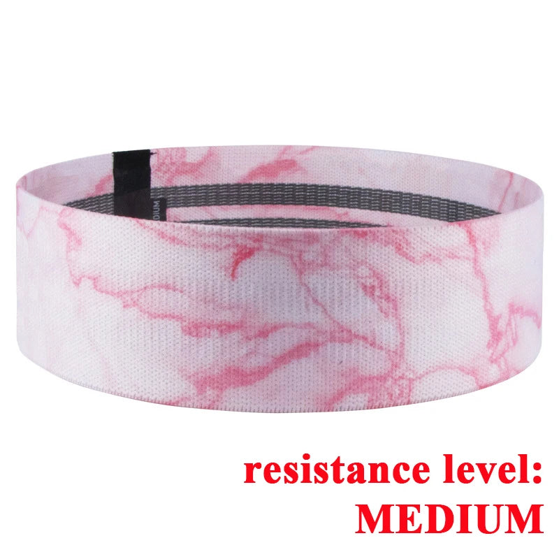 Resistance Bands Set Fitness Exercise Elastic Booty Bands Logo Training Workout Sport Yoga Strength Gym Equipment - Artigo Importado