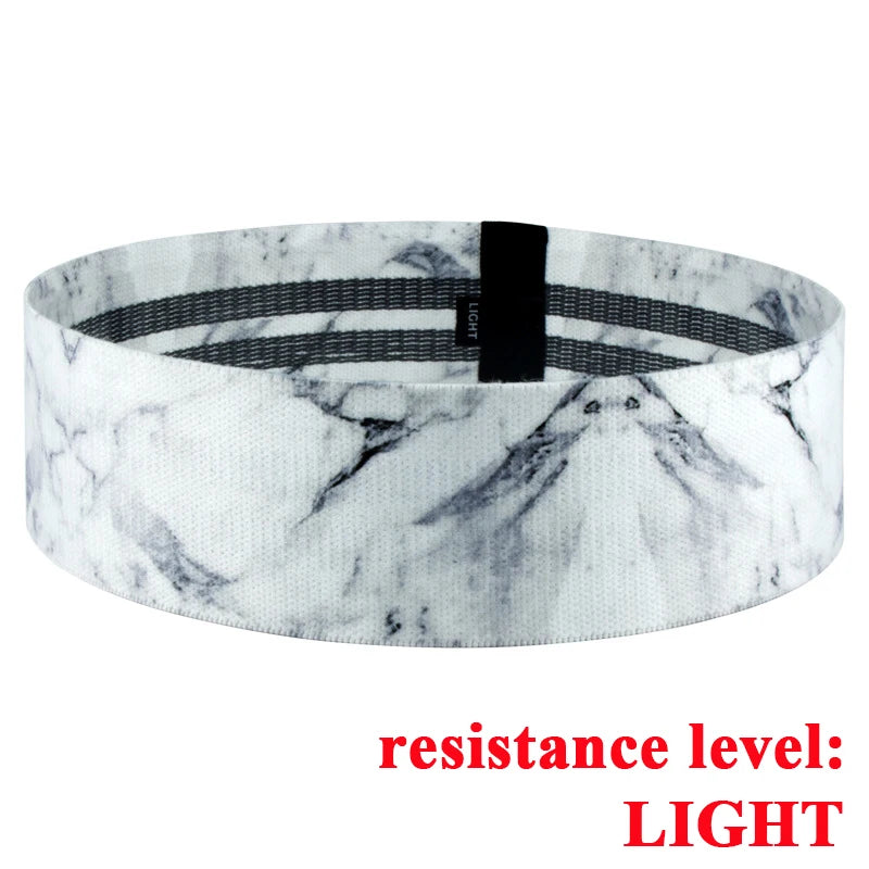 Resistance Bands Set Fitness Exercise Elastic Booty Bands Logo Training Workout Sport Yoga Strength Gym Equipment - Artigo Importado