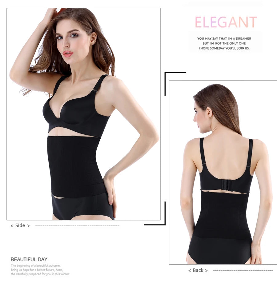 Waist Trainer Slimming Belt Women Gym Fitness Cincher Belly Control Corset Women Body Shaper Weight Loss Belly Waist Wrap - Artigo Importado
