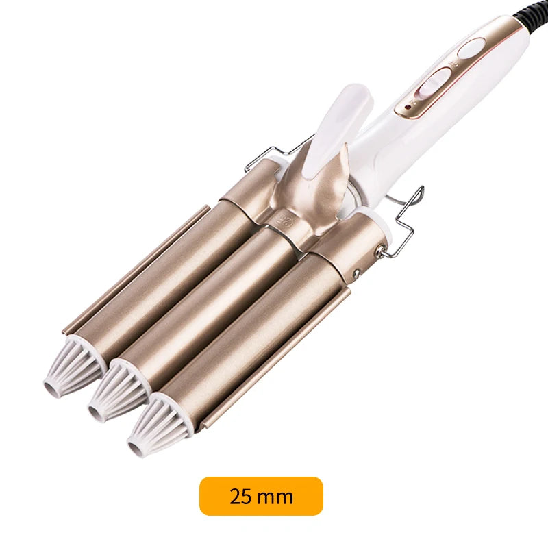 Professional Hair Curler Electric Curling Hair Rollers Curlers Hair Styler Hair Waver Styling Tools Hair Curlers for Woman - Artigo Importado