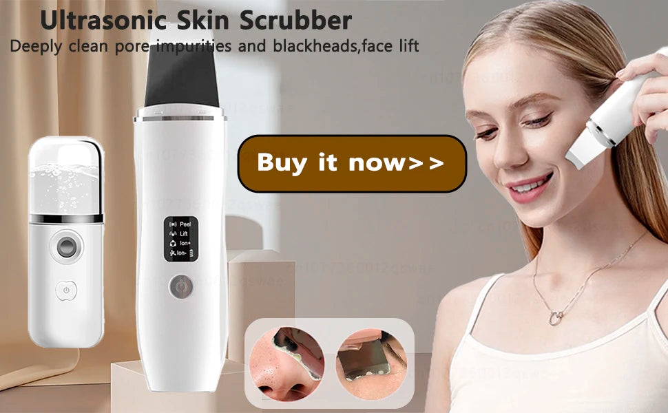 Blackhead Remover Pore Vacuum Face Cleaner Electric Pimple Acne Black Head Removal USB Rechargeable Water Cycle Black Dot Remove - Artigo Importado