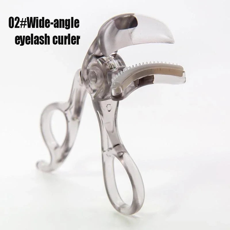 Dual-Type Eyelash Curler with Comb – Wide & Partial Clip Options, Waterproof, Long-Lasting, Natural Curl, Unisex Certified - Artigo Importado