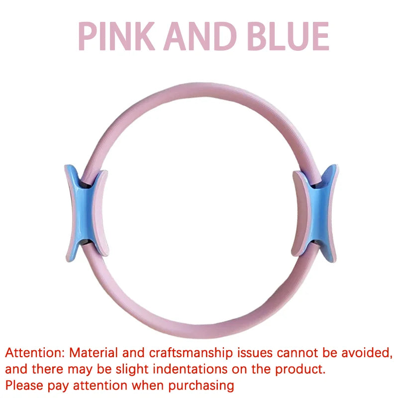 Yoga Fitness Pilates Ring Yoga Ring Open Back Ring Magic Ring Pelvic Floor Muscle Training Yoga Supplies Pilates Ring - Artigo Importado