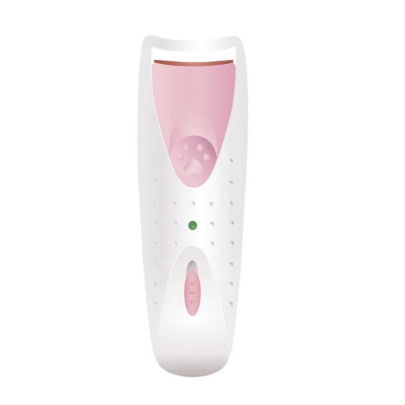 New Women Makeup Electric Heated Eyelash Curler Long Lasting Eye Lash Perm Heated Eyelashes Clip Automatic Tool - Artigo Importado