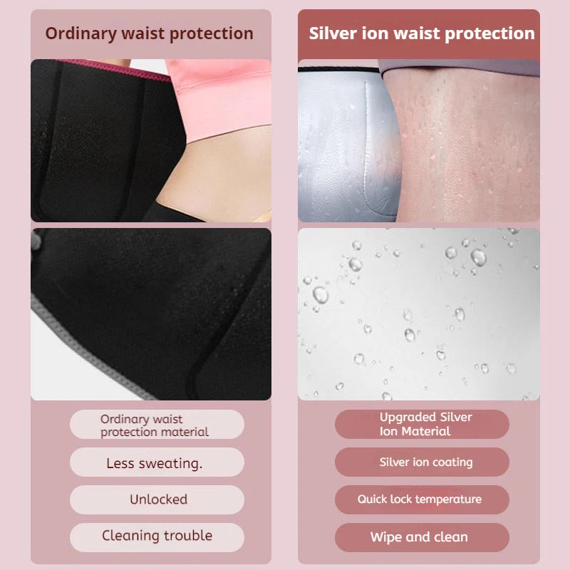 Waist Trainer Slimming Belt Men Gym Fitness Cincher Belly Control Corset Sweat Fat Burning Women Body Shaper Weight Loss - Artigo Importado