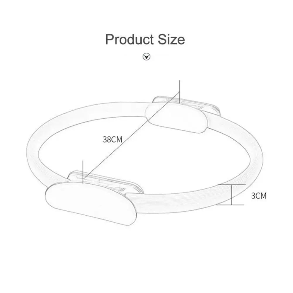 Pilate Equipment Keep Fit Equipment Gym Accessories Workout Sports Fitness Circles Magic Circle Yoga Circles Pilates Ring - Artigo Importado