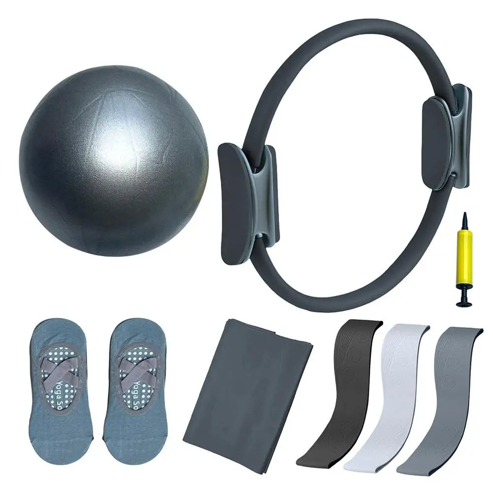 Yoga Fitness Ring Pilates Ring Women Girl Exercise Home Resistance Elasticity Yoga Gym Workout Pilates Circle Yoga Circle ﻿ - Artigo Importado