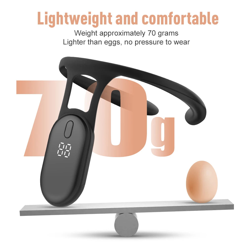 Back Posture Corrector Posture Correction Improve Hunchback Back and Shoulder Relax Time Vibration Reminder for Adults & Kids - Artigo Importado