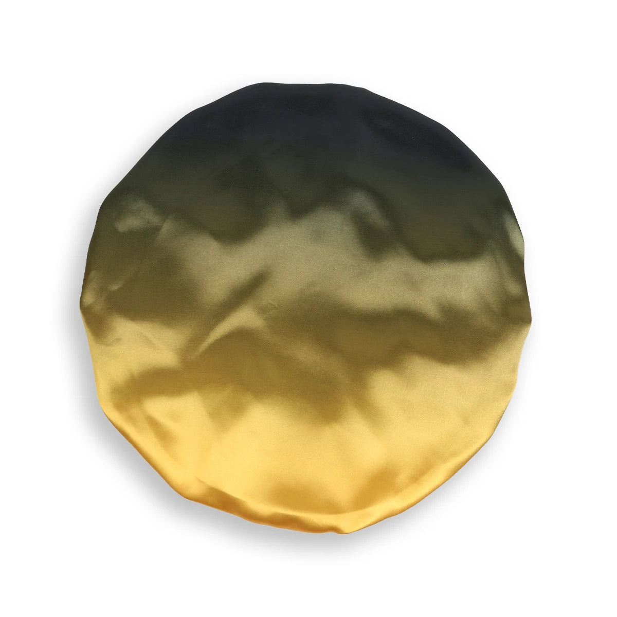 Satin Silk Bonnet Cap with Frontal Wrap, Wide Band, Colorful Fade Printing, Soft Nightcaps, Hair Protect Sleep, Extra Big Size - Artigo Importado