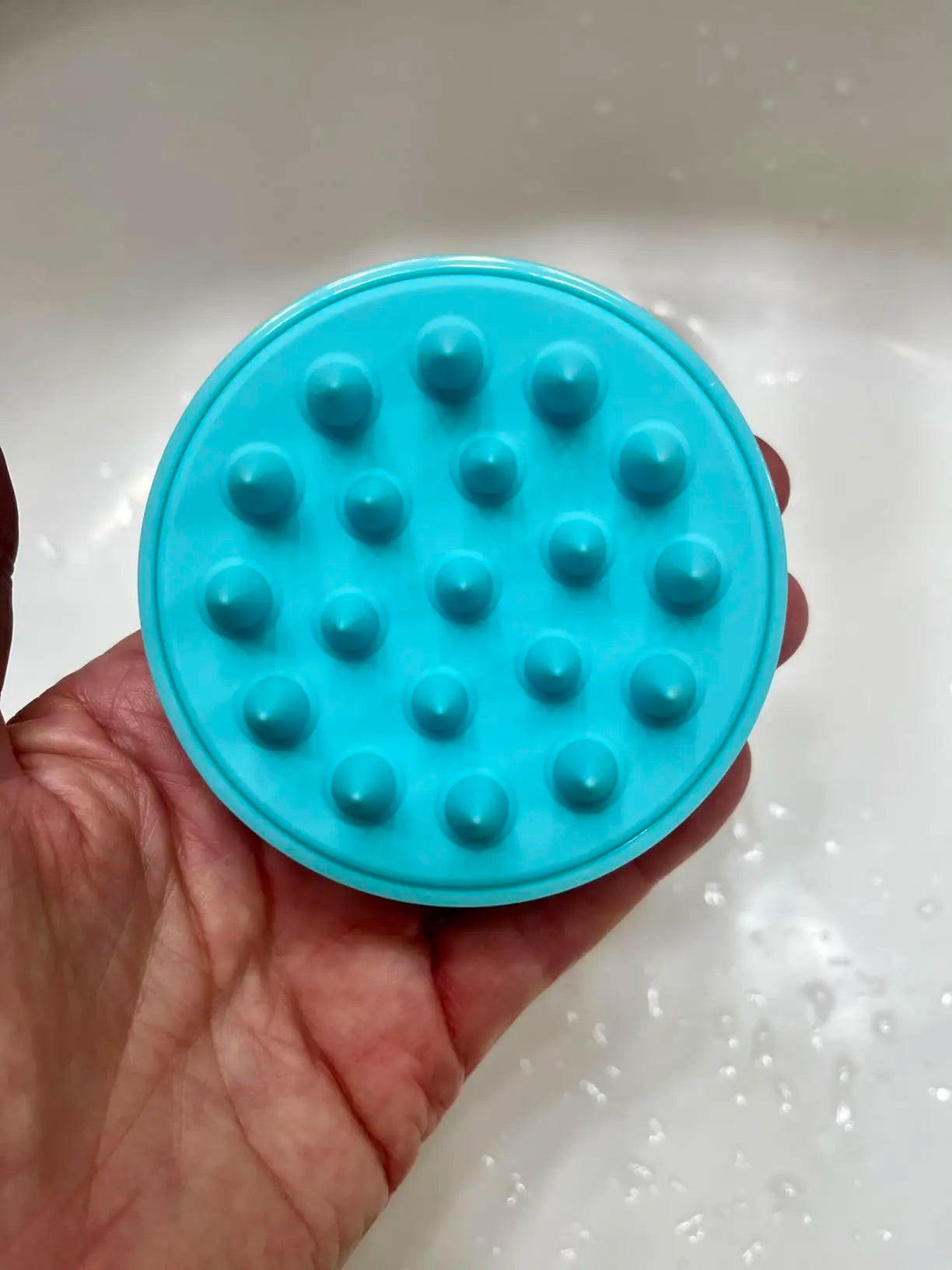 Scalp Massager Hair Growth, Soft Silicone Scalp Scrubber Shampoo Brush for Exfoliation, Dandruff Removal Head Massage Brush - Artigo Importado