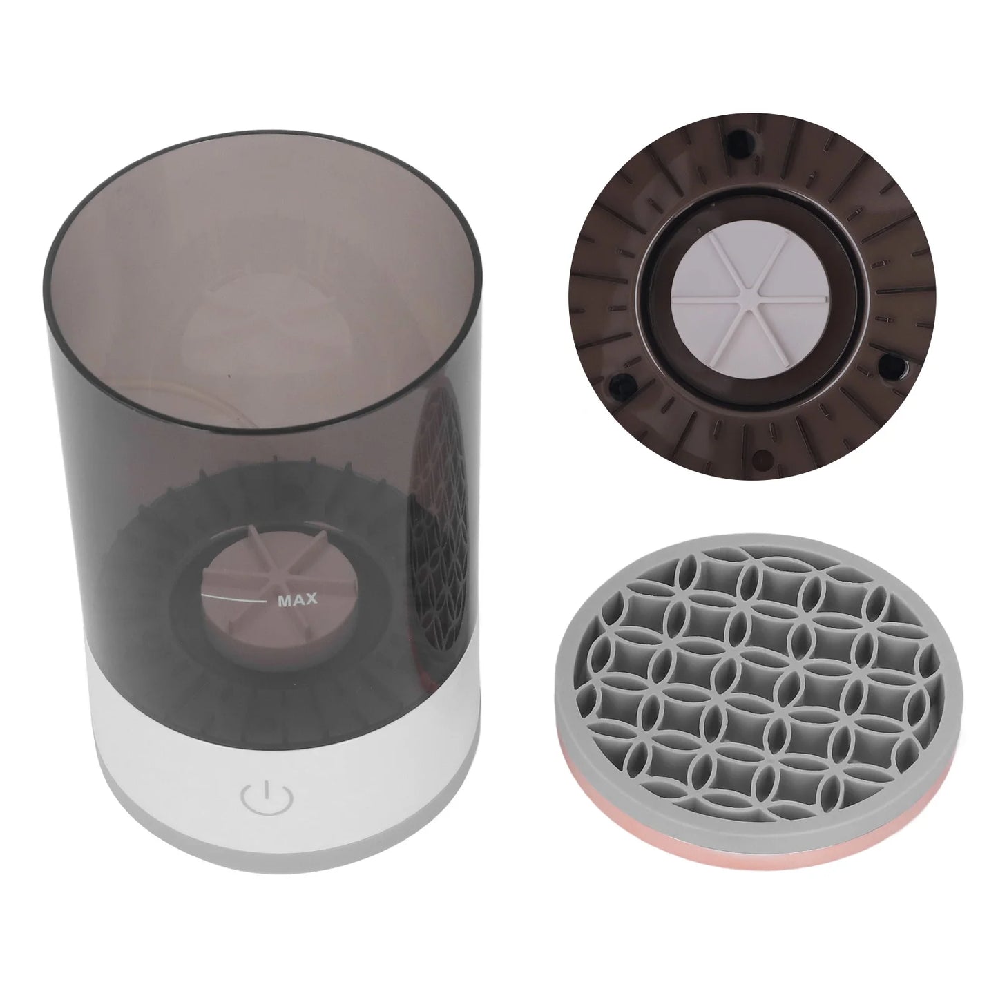 Electric Makeup Brush Cleaner Machine Automatic Brush Cleaner Machine Electric Cosmetic Automatic - Artigo Importado