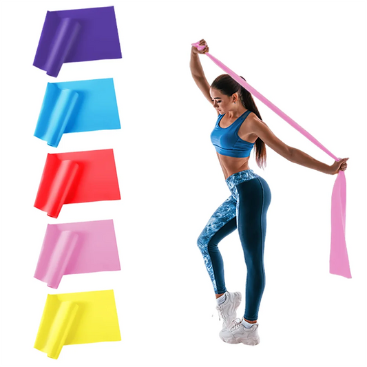 Resistance Bands for Working Out,Free Elastic and Exercise Bands Set for Suitable for Rehab, Yoga, Pilates, Gym, Home Exercise - Artigo Importado