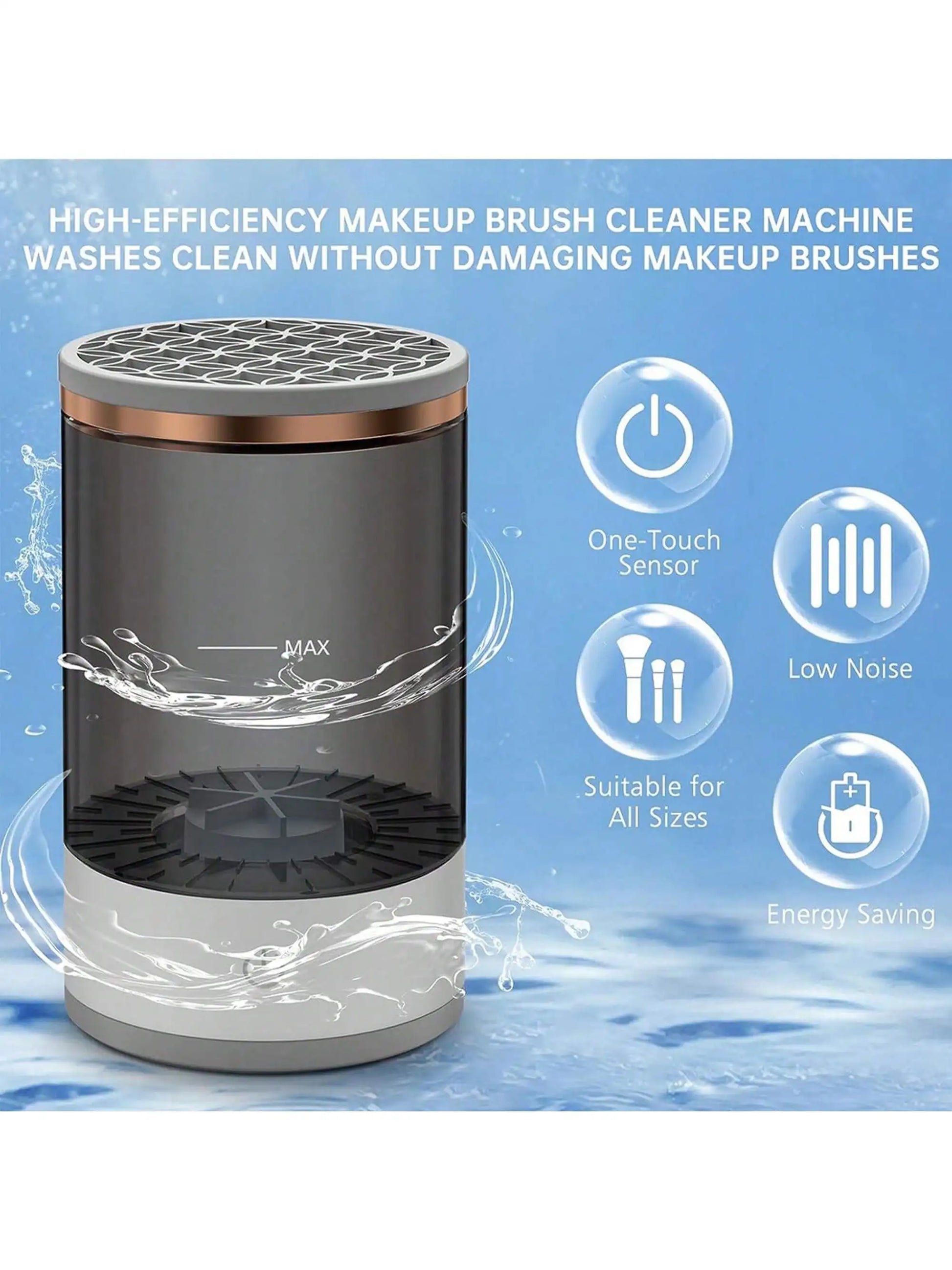 Electric Makeup Brush Cleaner Machine - Artigo Importado