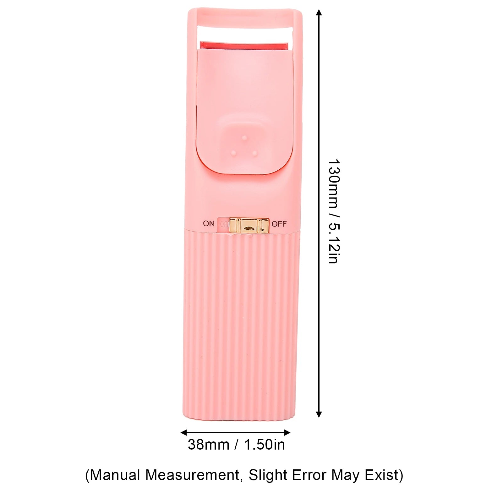 Heated Eyelash Curler Handheld Electric Intelligent Temperature Control Long Lasting Styling Eyelash Curler Mini Eyelash Curler - Artigo Importado