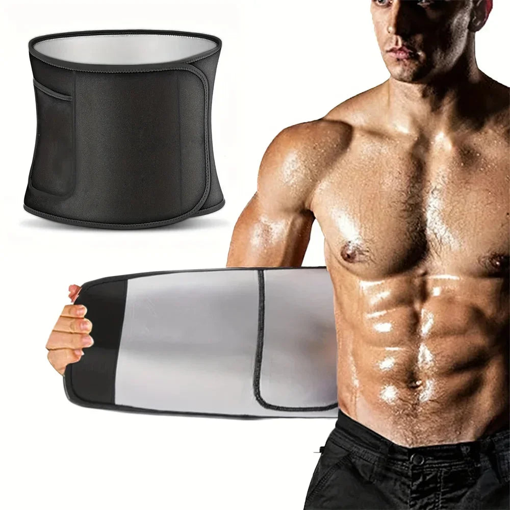Waist Trainer Belt Men Women Body Building Corset Body Shaper Corsets Shapewear Belts Slimming Girdle Gym Workout Band - Artigo Importado