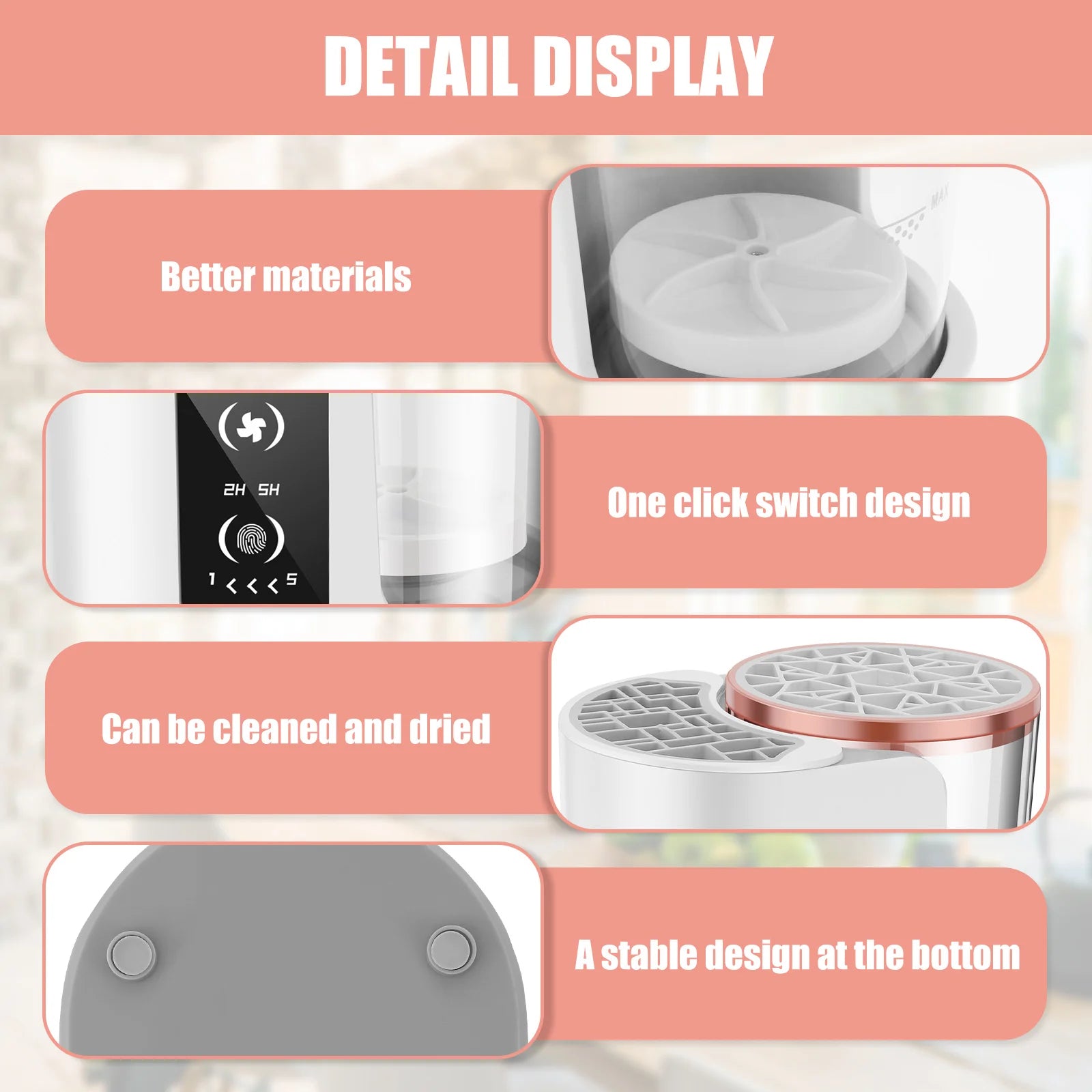 Electric Makeup Brush Cleaner Portable 3 In 1 Makeup Brushes Drying Rack USB Rechargeable Makeup Brushes Cleaning Tool for Women - Artigo Importado