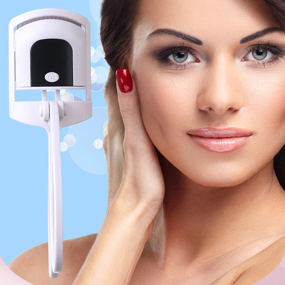 Electric Eyelash Curler Naturally Curled Intelligent Temperature Control Styling Make Up Eyelashes Curl Lasting Lash Curler Tool - Artigo Importado