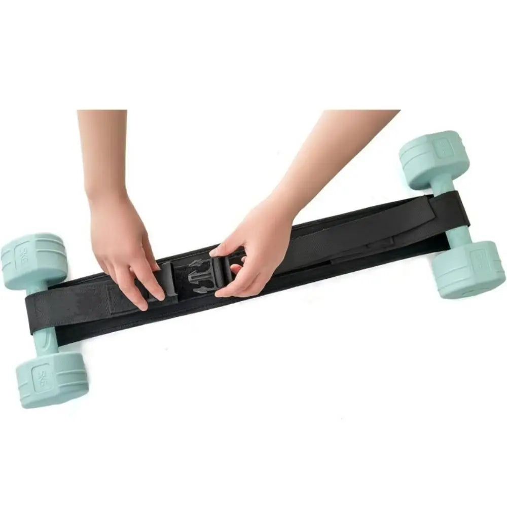 Easy To Use Hip Thrust Belt Pro-Grade Adjustable Waist Trainer Belt Non Slip Enhance Strength Weight-bearing Belt Exercise - Artigo Importado