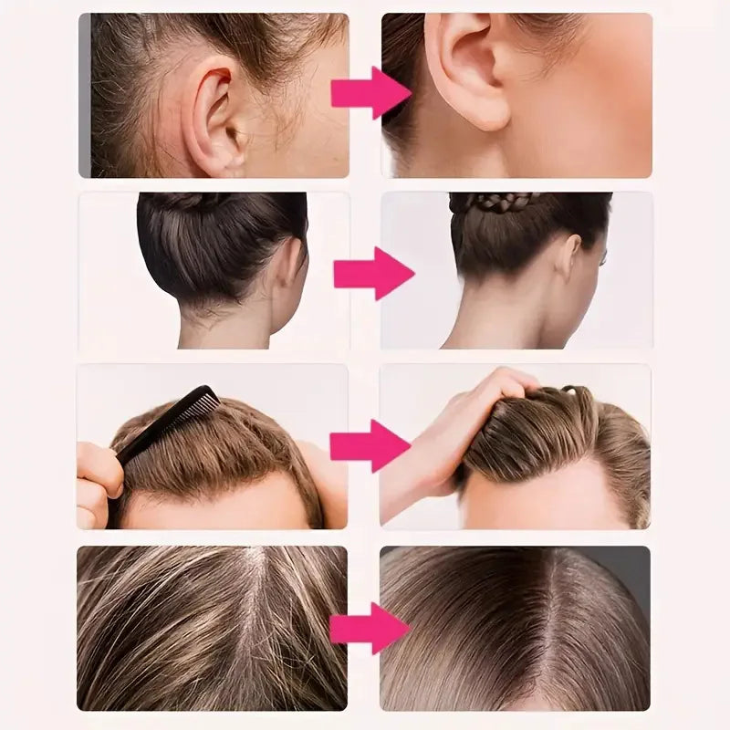 Women's styling hair wax stick Effectively smooths frizz, provides long-lasting hold, and creates a soft, shiny hairstyle. - Artigo Importado