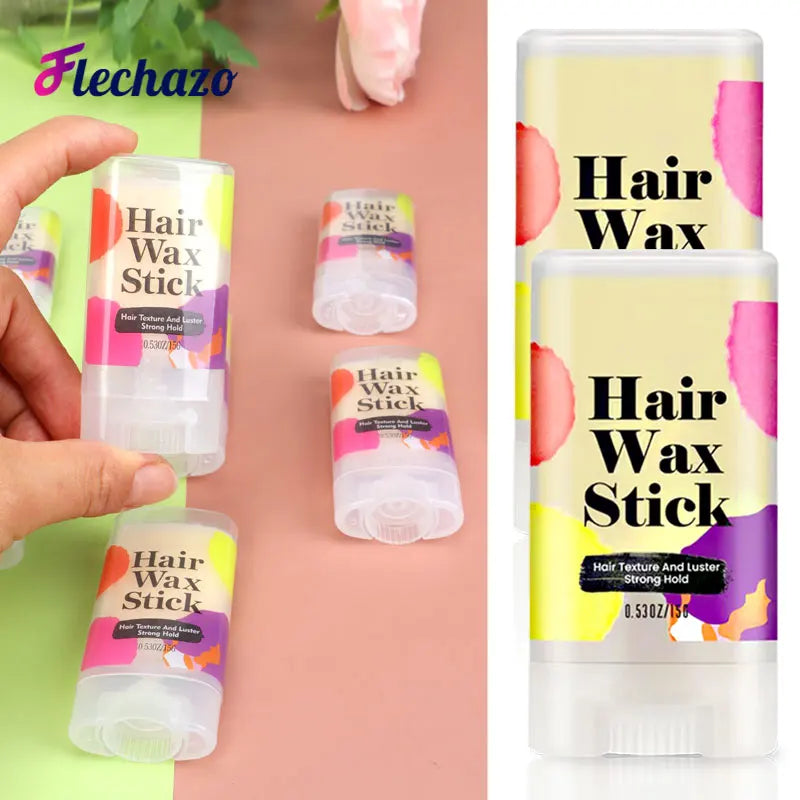 Hair Wax Stick For Laying Down Fly Always 1Pcs 15G Hair Pomade Stick Long-Lasting Hair Styling Wax Stick Easy To Use Tiktok Hot - Artigo Importado