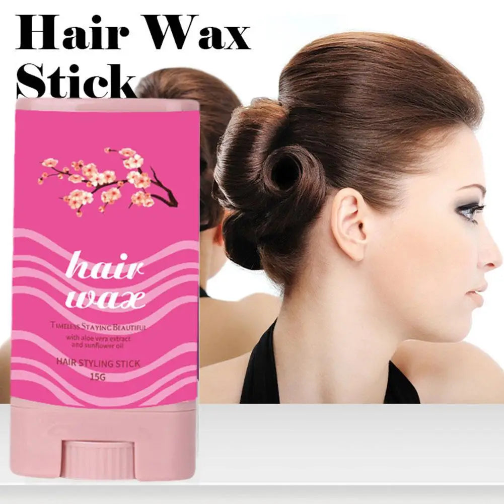 Hair Wax Stick For Wig Professional Hair Wax Stick Gel Cream Non-Greasy Style Hair Wax Stick For Men Women Broken Hair Artifact - Artigo Importado