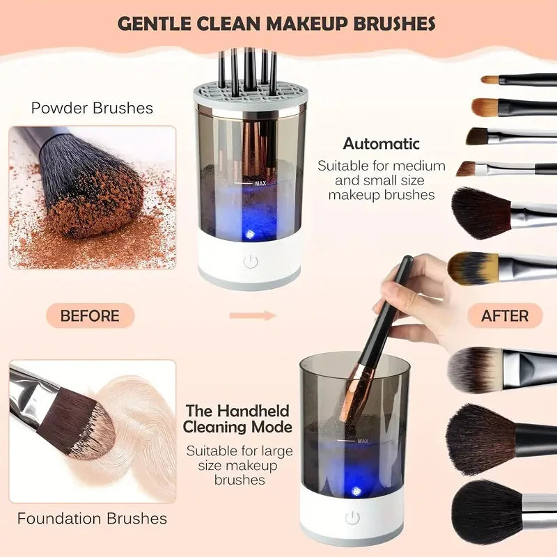 Electric Makeup Brush Cleaner Machine - Artigo Importado