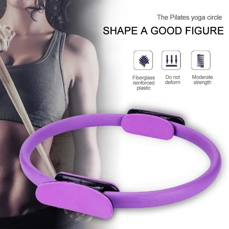 Pilates and Yoga Ring Circle Pack Ring for Pilates Ring Kit Betterme Circle Equipment Pilates Set for Home Workout YJQ01 - Artigo Importado
