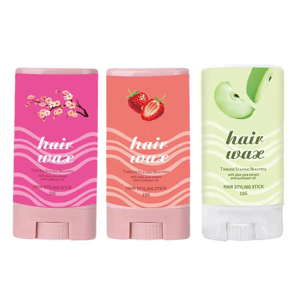 Hair Wax Stick For Wig Professional Hair Wax Stick Gel Cream Non-Greasy Style Hair Wax Stick For Men Women Broken Hair Artifact - Artigo Importado