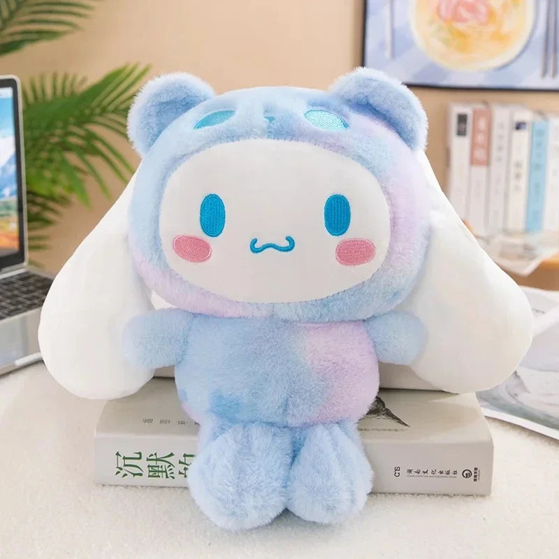 Sanrio Plush Kawaii Sanrio Kuromi My Melody Cinnamoroll Plush Toys Doll Pillow Anime Cartoon Kids Gifts Room Decoration Dolls.** - Artigo Importado