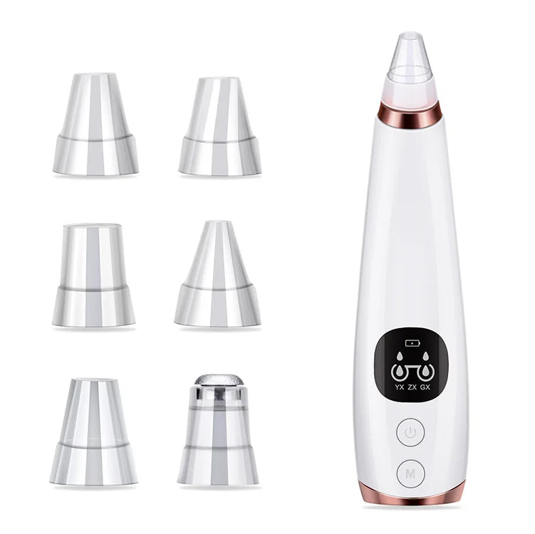 Electric Blackhead Remover Vacuum Acne Cleaner Black Spots Removal Facial Deep Cleansing Pore Cleaner Machine Skin Care Tools - Artigo Importado