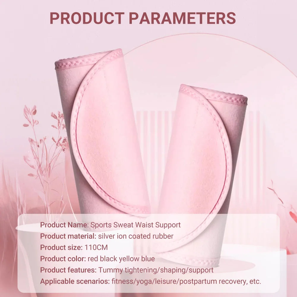 Waist Trainer Slimming Belt Men Gym Fitness Cincher Belly Control Corset Sweat Fat Burning Women Body Shaper Weight Loss - Artigo Importado