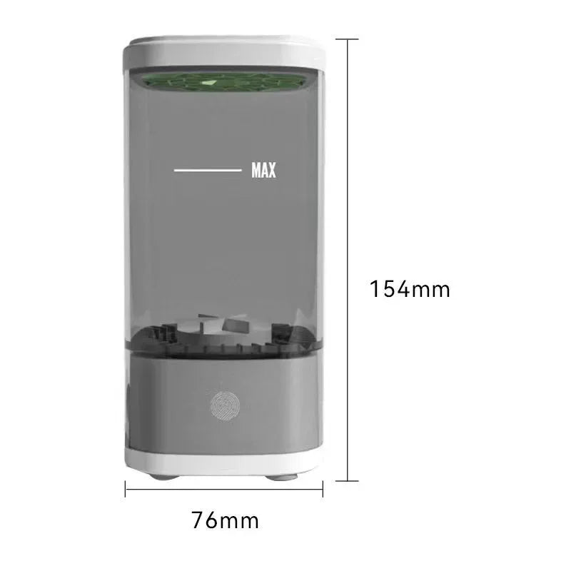 3-in-1 Electric Makeup Brush Cleaner - Automatic Washing & Drying, Type-C Charging, Fast & Deep Cleaning for Cosmetic Brushes - Artigo Importado