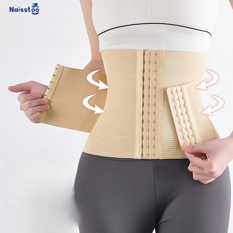 Naisstoo Waist Trainer Belt Body Shaper Tummy Control Slimming Belt Waist Support Belt Everyday Wear - Artigo Importado
