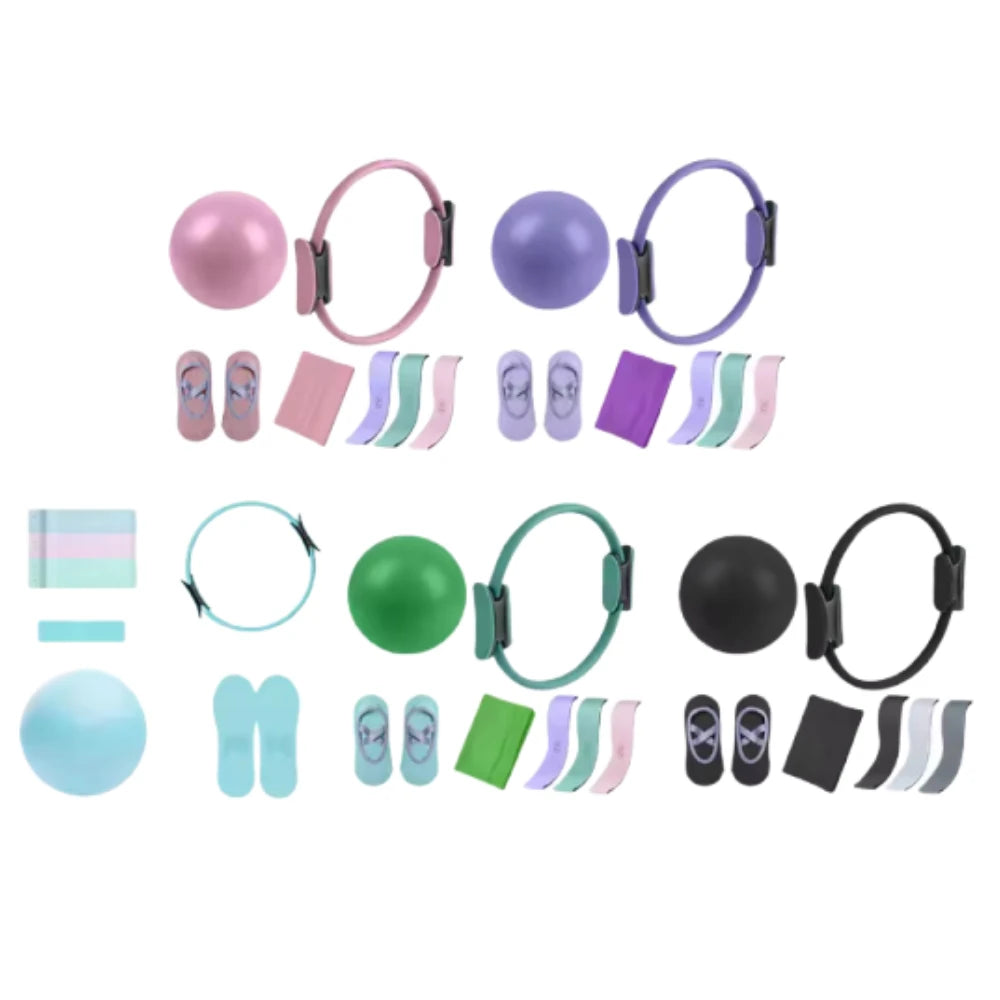 Yoga Fitness Ring Pilates Ring Women Girl Exercise Home Resistance Elasticity Yoga Gym Workout Pilates Circle Yoga Circle ﻿ - Artigo Importado