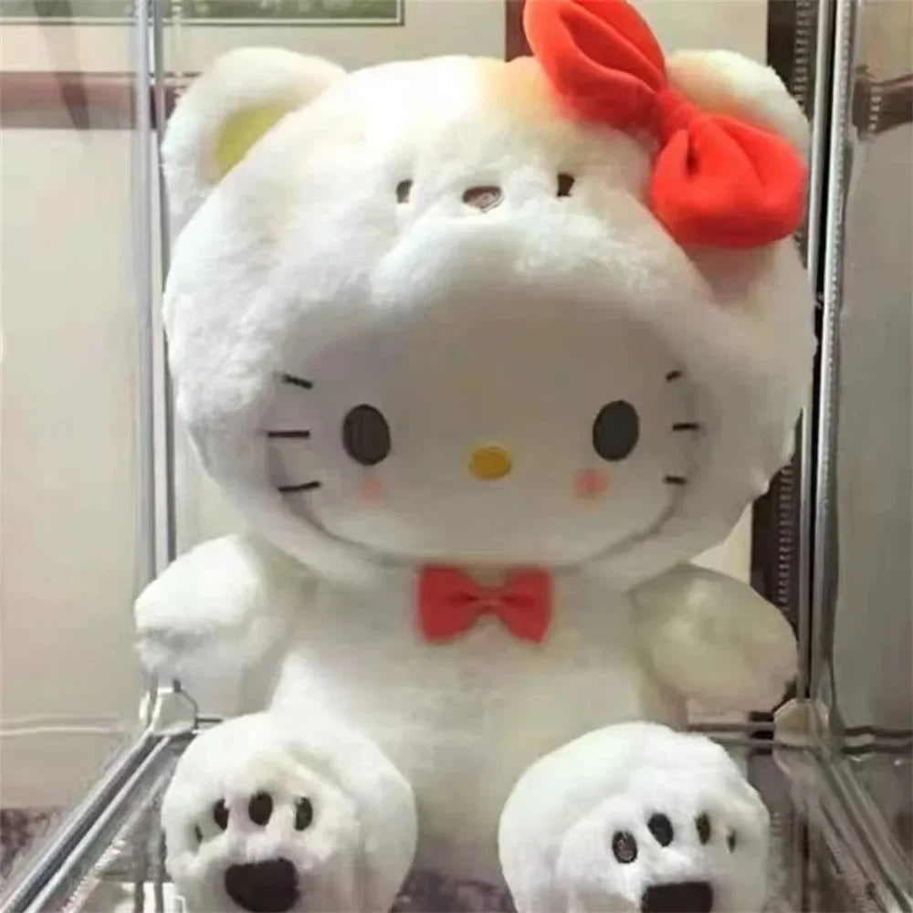 Sanrio Plush Kawaii Sanrio Kuromi My Melody Cinnamoroll Plush Toys Doll Pillow Anime Cartoon Kids Gifts Room Decoration Dolls.** - Artigo Importado