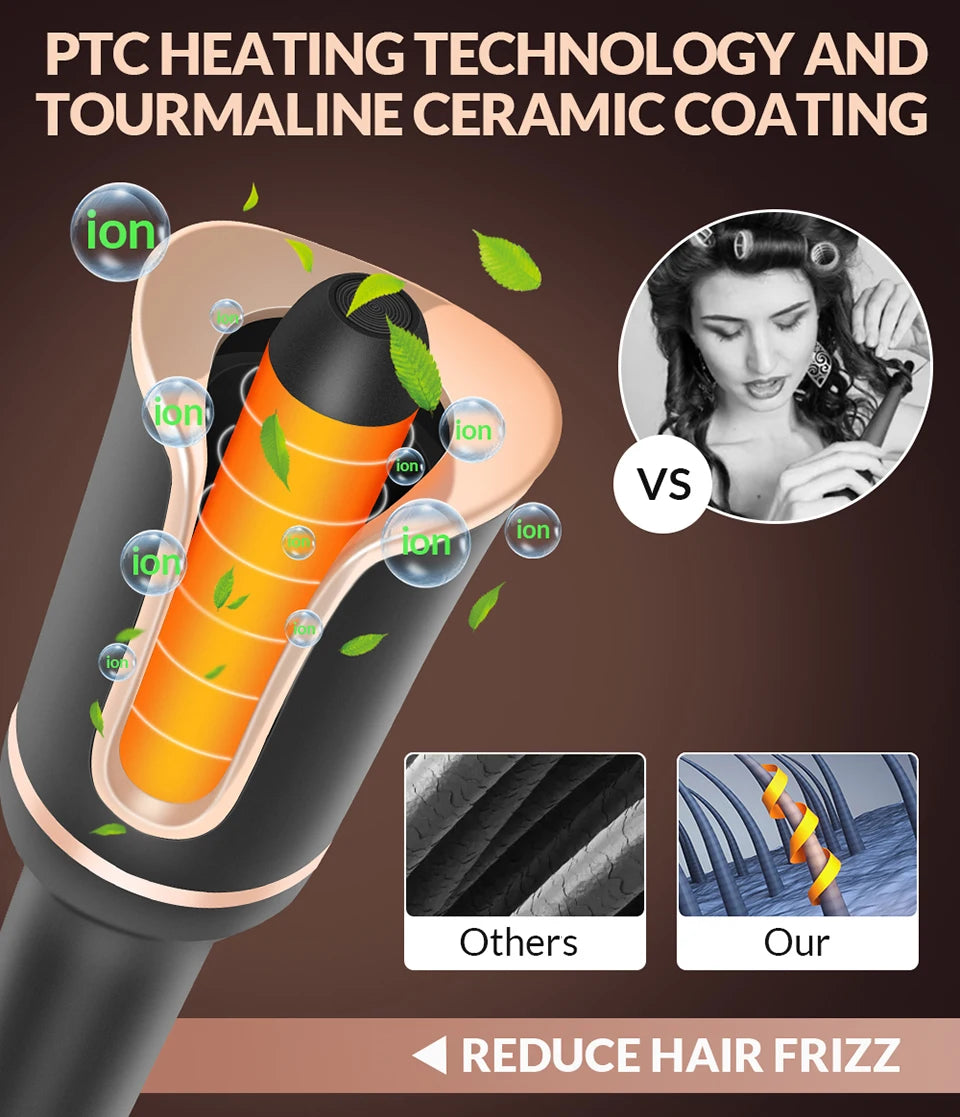 Automatically Hair Curler Automatic Looper Wavy Crimping Curl Tool - Artigo Importado