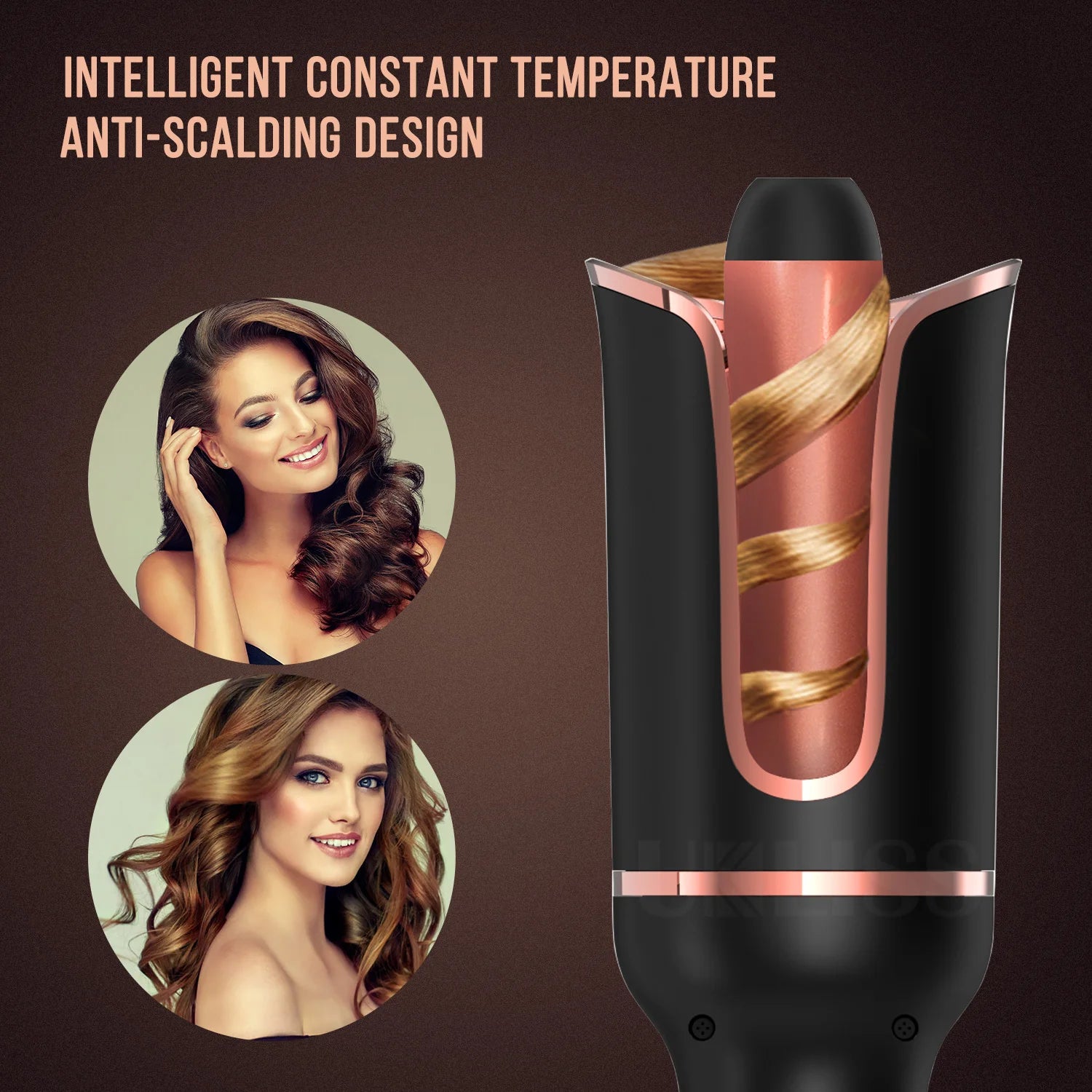 Automatically Hair Curler Automatic Looper Wavy Crimping Curl Tool - Artigo Importado