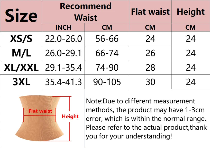 Waist Trainer Slimming Belt Women Gym Fitness Cincher Belly Control Corset Women Body Shaper Weight Loss Belly Waist Wrap - Artigo Importado