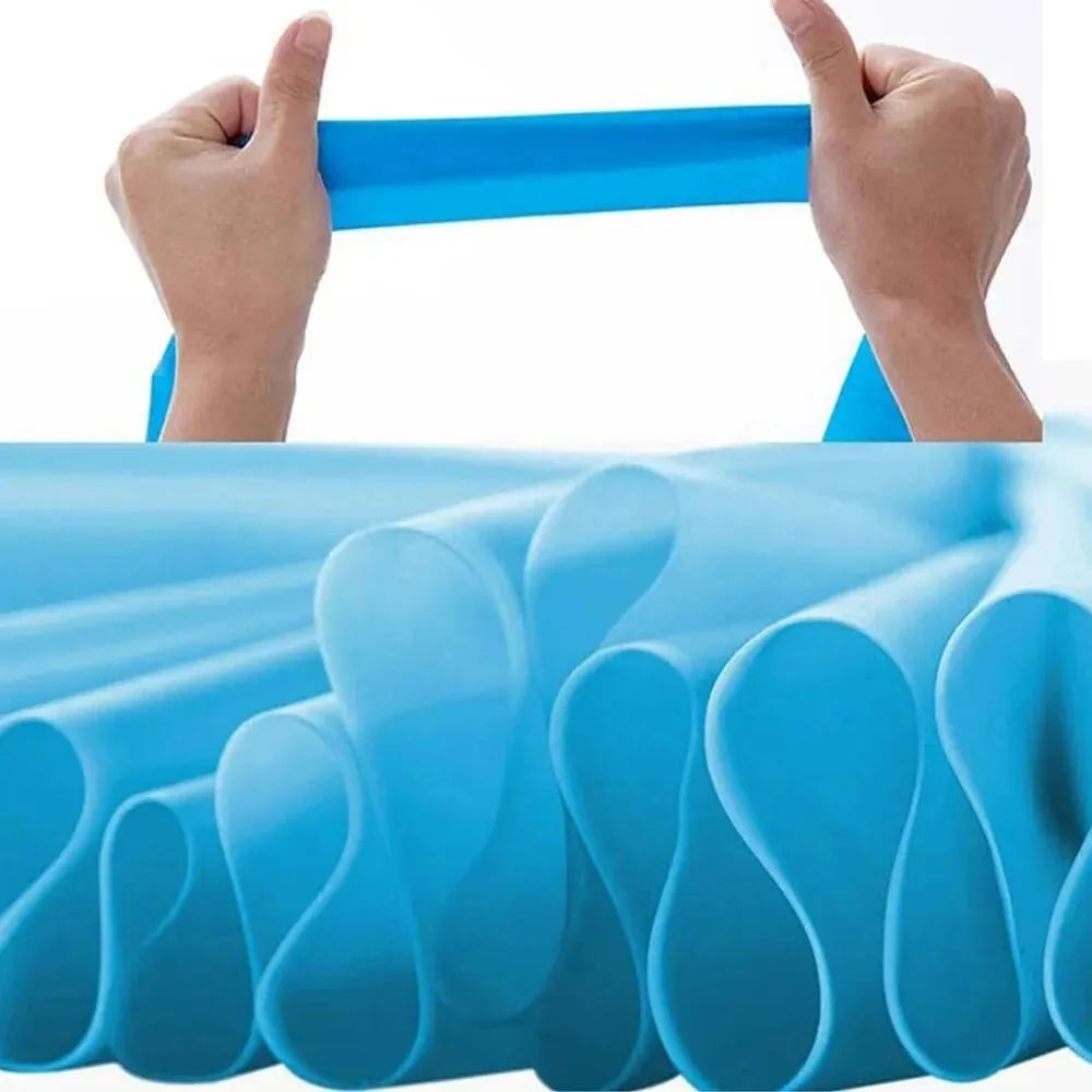 Resistance Bands for Working Out Exercise Bands Physical Therapy Outdoor Fitness Training Pilates Home Gym Stretch Elastic Band - Artigo Importado