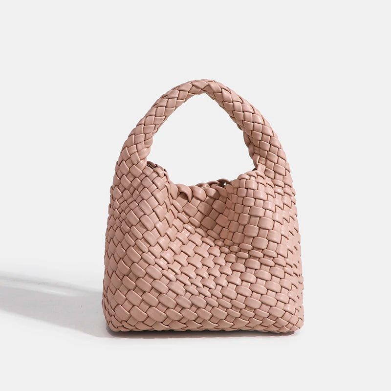 2025 Mini Women's crossbody Handbag Fashion Bag Hand-woven Crossbody Bags  Small Size For Women Woven Tote Bag - Artigo Importado