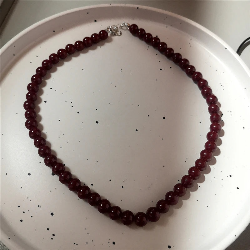 Gothic Y2K Red Butterfly Star Heart Cross Pendant Ghost Claw Choker Charms Necklaces Women Aesthetic Accessories Grunge Jewelry - Artigo Importado