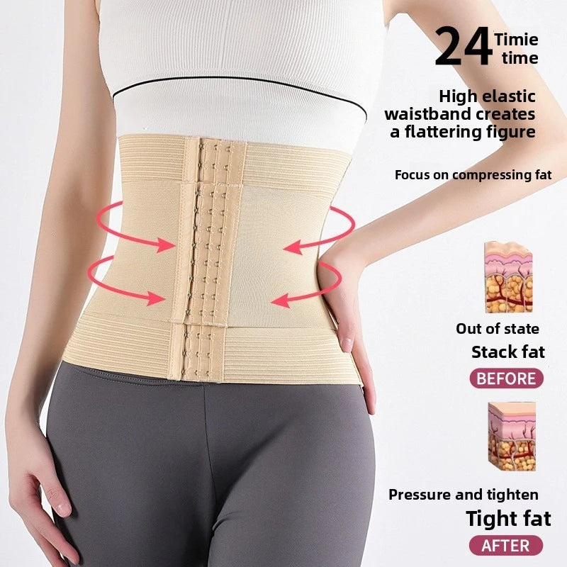 Naisstoo Waist Trainer Belt Body Shaper Tummy Control Slimming Belt Waist Support Belt Everyday Wear - Artigo Importado