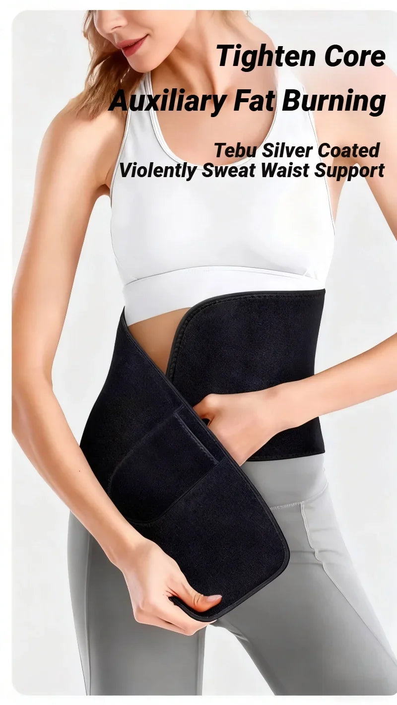 Waist Trainer Belt Men Women Body Building Corset Shaper Corsets Shapewear Belts Slimming Girdle Gym Workout Band Belly Sweat - Artigo Importado