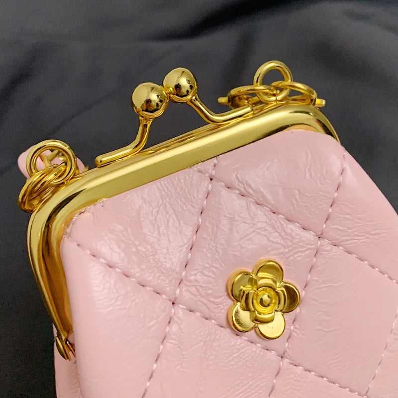 Super Mini Crossbody Bags For Women Designer Bag Luxury Chain Shoulder Coin Mini Purse Cute Clip Lipstick Bag Lady Cute Hobo Bag - Artigo Importado