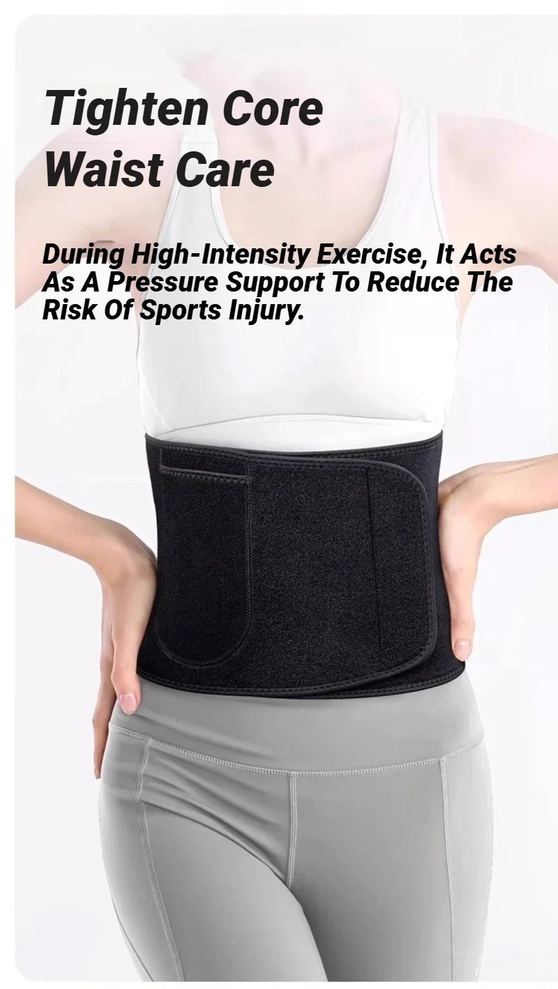 Waist Trainer Belt Men Women Body Building Corset Shaper Corsets Shapewear Belts Slimming Girdle Gym Workout Band Belly Sweat - Artigo Importado